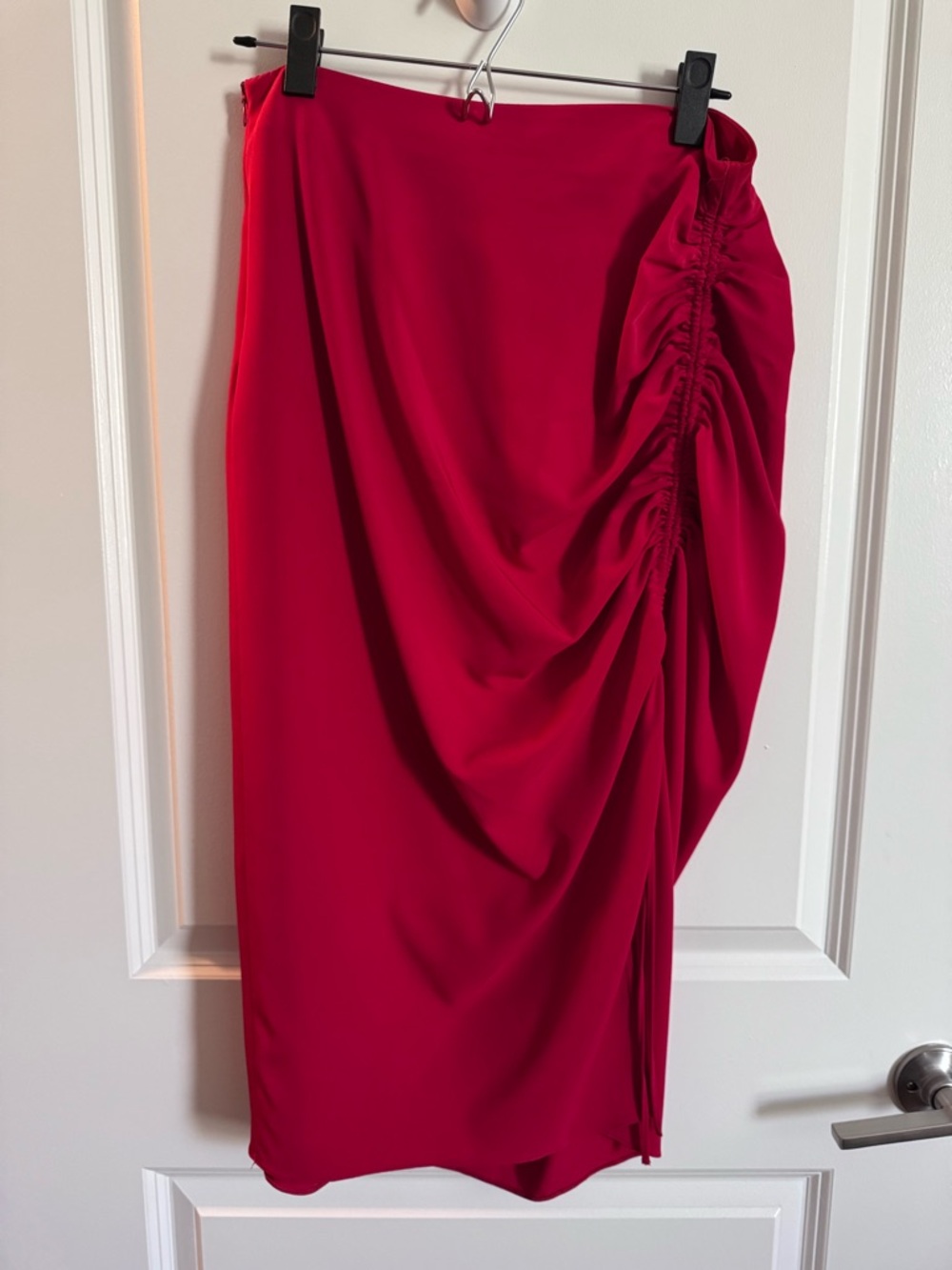 Zara Basic Red Skirt
